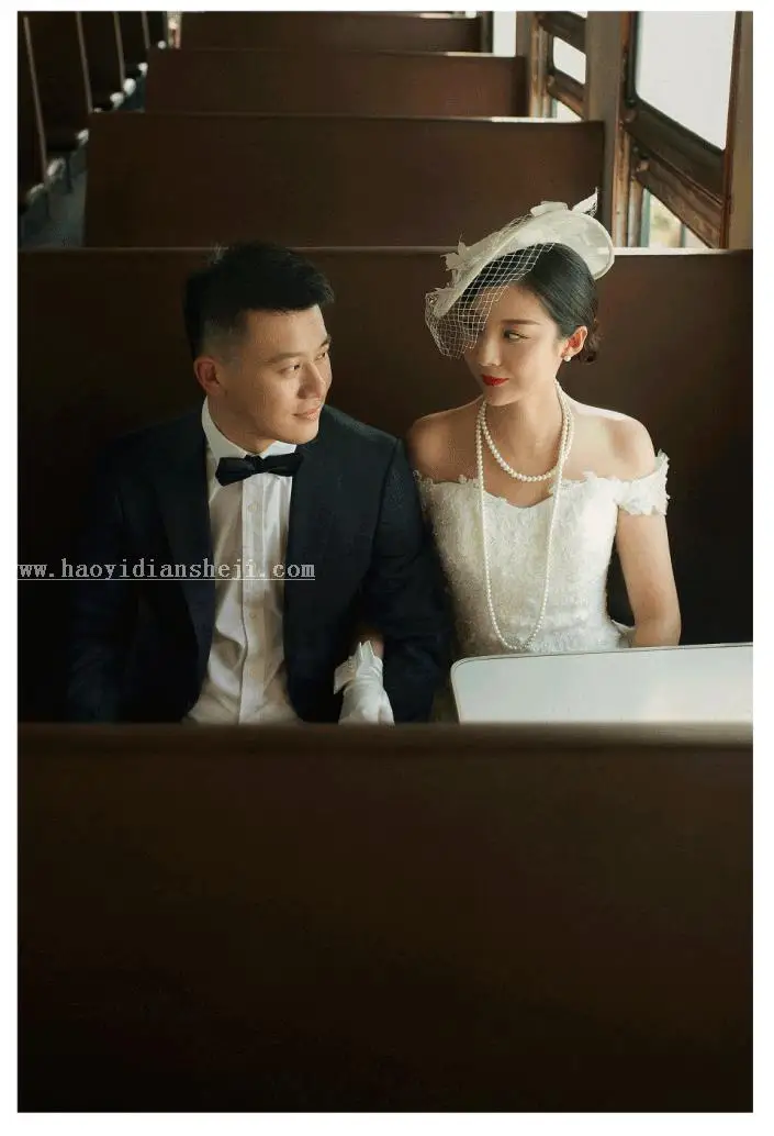 电影海报，用PS调出电影质感的婚纱海报_www.haoyidiansheji.com
