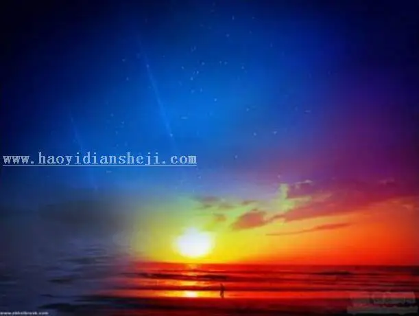 场景合成，用PS合成一个梦幻精灵壁纸图案_www.haoyidiansheji.com