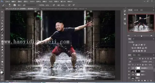 换脸教程，常见PS恶搞换头术教程_www.haoyidiansheji.com