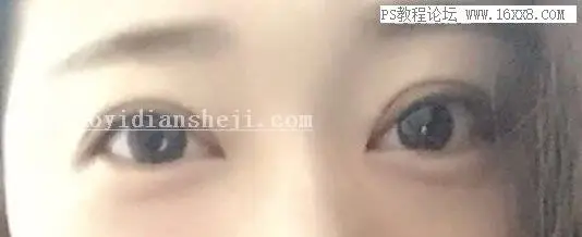 眼睛转手绘，用PS绘制灵动双眸_www.haoyidiansheji.com