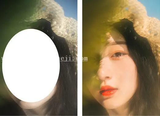 朦胧效果，给外景人像打造一种朦胧效果_www.haoyidiansheji.com