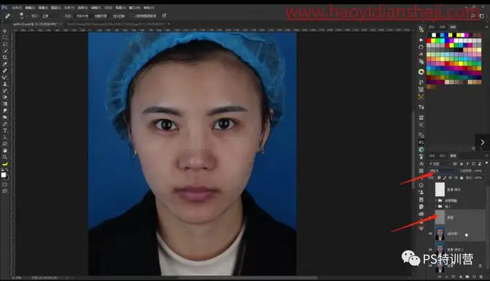 证件照，给证件照换发型和妆容_www.haoyidiansheji.com