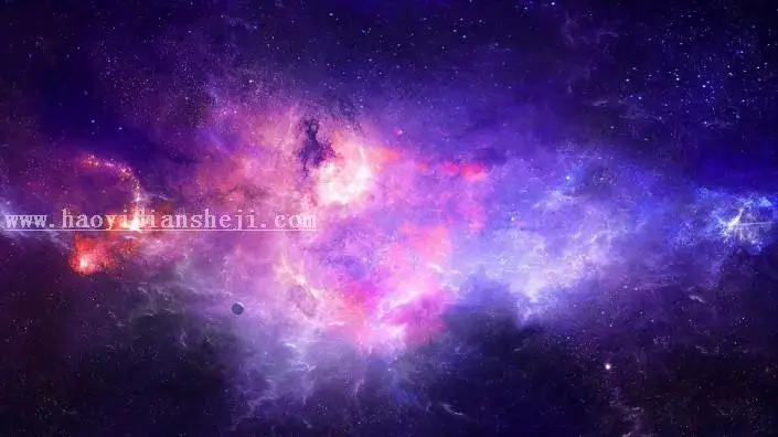 头像效果，快速制作星空头像视频_www.haoyidiansheji.com