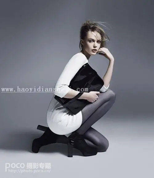 人像修图，讲解增强脸部立体感的方法_www.haoyidiansheji.com