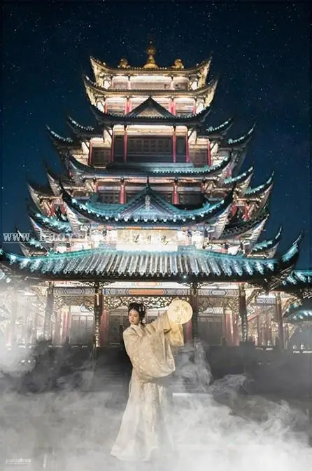 古风后期，通过LR把仙气十足的古风摄影前期后期全部教给你_www.haoyidiansheji.com