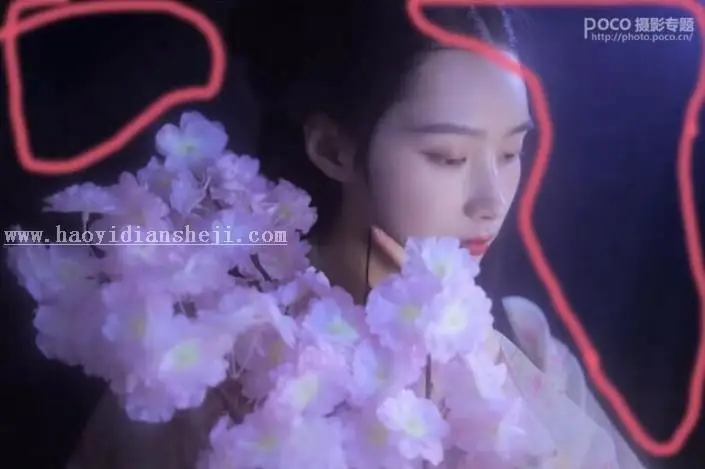 LR调色教程，通过LR给夜间拍摄的古装人像制造梦幻的效果_www.haoyidiansheji.com