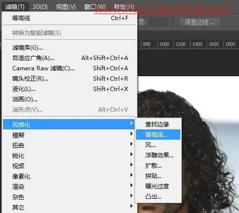海报制作，在PS中制作喷溅油画风格人物头像海报_www.haoyidiansheji.com