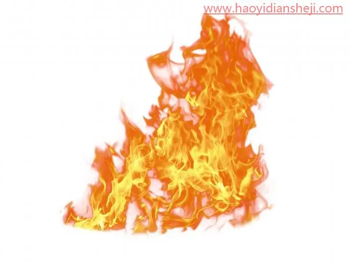 火焰人像，制作炫酷的火焰人物效果图片_www.haoyidiansheji.com