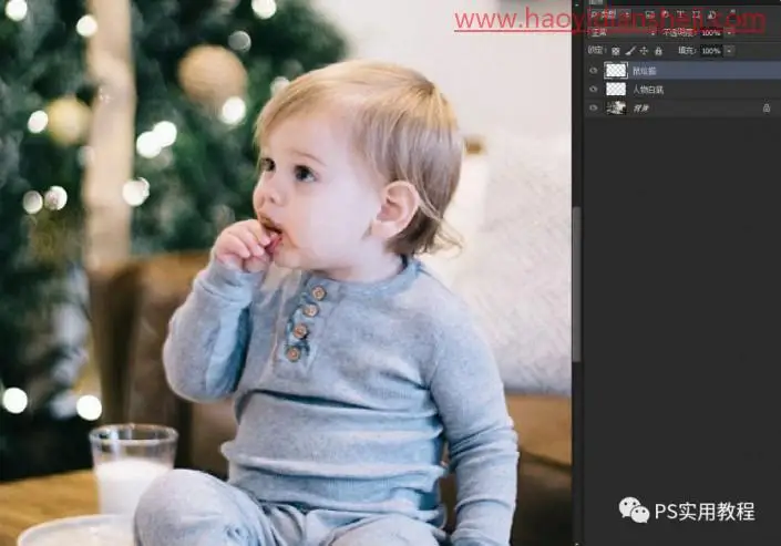 动漫效果，通过PS给人物制作二次元效果的照片_www.haoyidiansheji.com