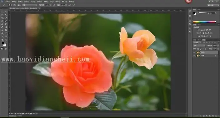 蒙版教程，通过PS的蒙版给图片进行快速的调整_www.haoyidiansheji.com