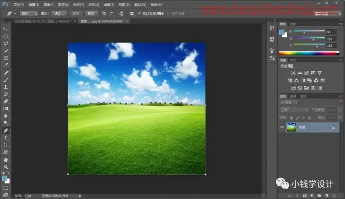化妆品美工，制作一幅化妆品的宣传海报_www.haoyidiansheji.com