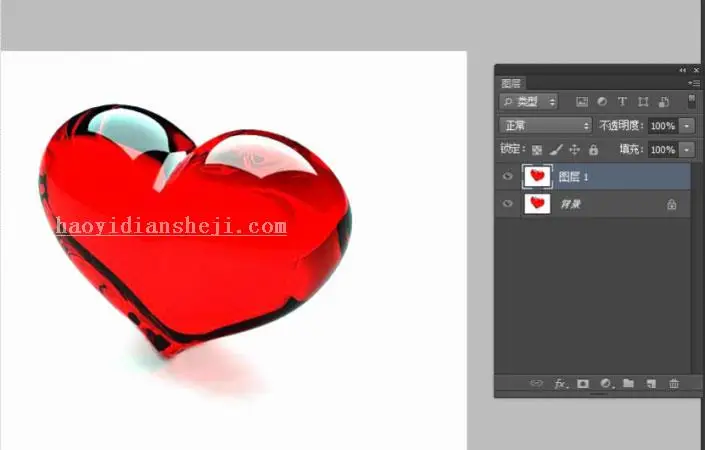 溶图教程，利用蒙版给杨幂照片做溶图_www.haoyidiansheji.com