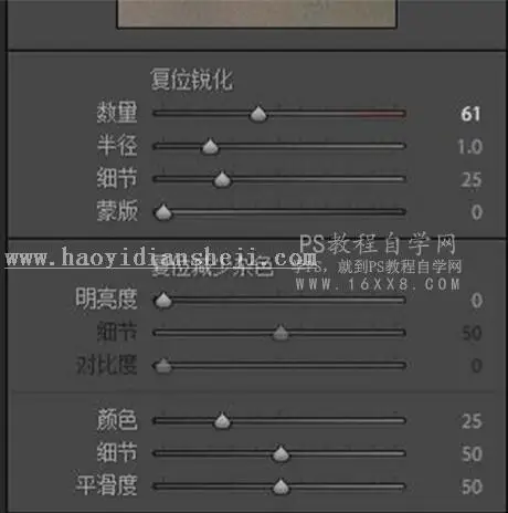 LR调色教程，通过LR给人像调出暗调森林系照片_www.haoyidiansheji.com