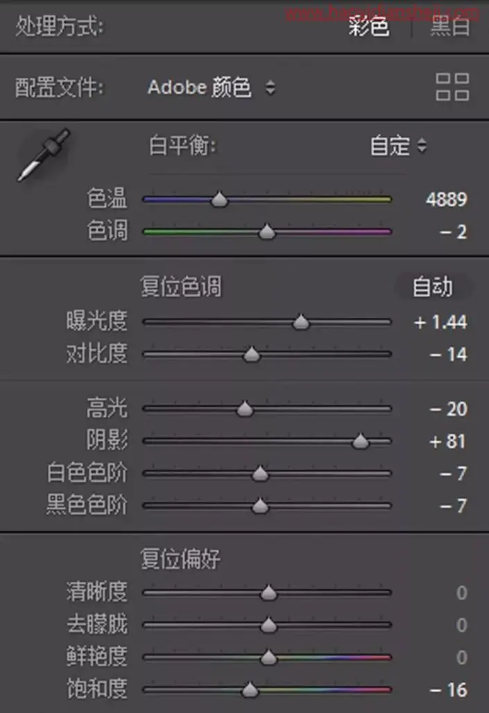 小清新，通过PS把人像调出小清新甜美效果_www.haoyidiansheji.com