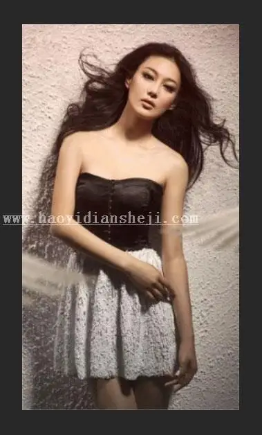 人像修饰，人像后期处理的主要步骤_www.haoyidiansheji.com