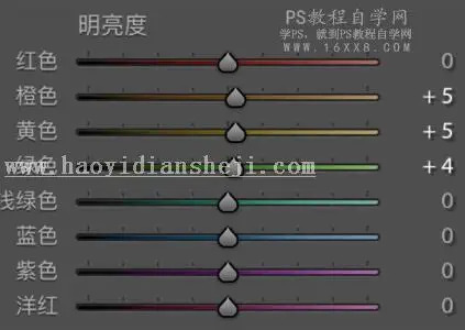 小清新，通过PS调出干净清新的儿童照片_www.haoyidiansheji.com