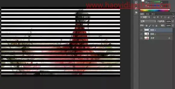 水波效果，制作古风动态水波效果人像_www.haoyidiansheji.com