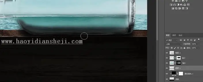 场景合成，用PS合成《加勒比海盗》电影中的海盗船_www.haoyidiansheji.com