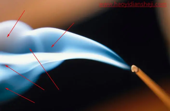 抠烟雾，用PS中的通道抠出烟雾_www.haoyidiansheji.com