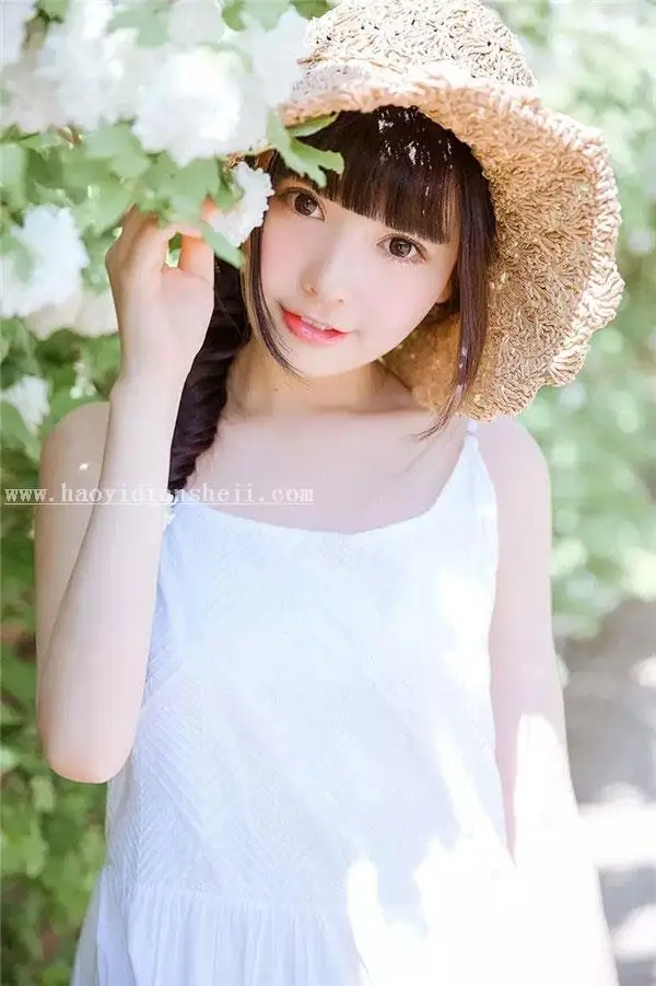 小清新，用LR调出室外人像小清新效果照片_www.haoyidiansheji.com