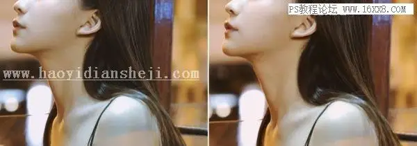 夜景人像，通过PS解析夜景人像的修图思路_www.haoyidiansheji.com
