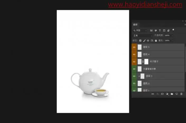 海报制作，制作中国风茶道海报_www.haoyidiansheji.com