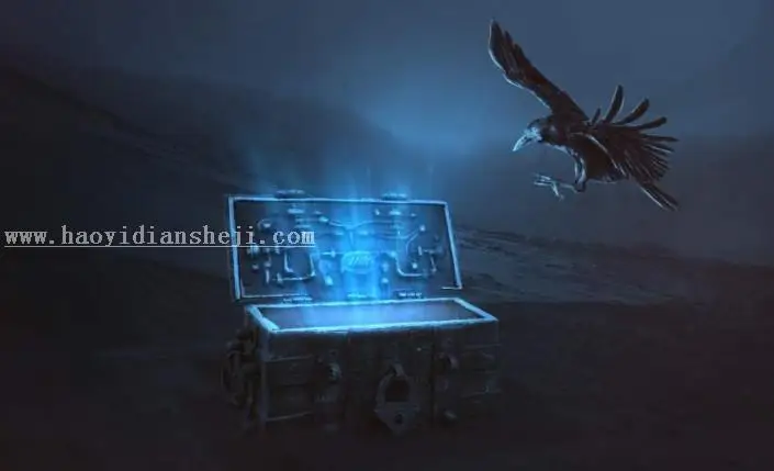 场景合成，用ps合成一个神奇的魔幻效果场景_www.haoyidiansheji.com