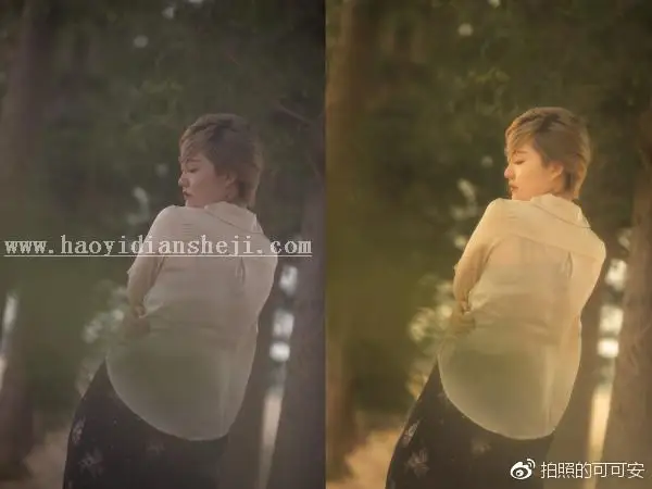 复古色，教大家如何做出复古柔焦效果增强画面质感_www.haoyidiansheji.com