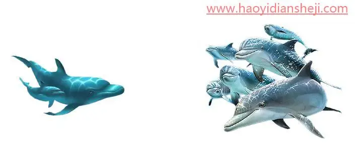 创意合成，制作一款矿泉水海报_www.haoyidiansheji.com