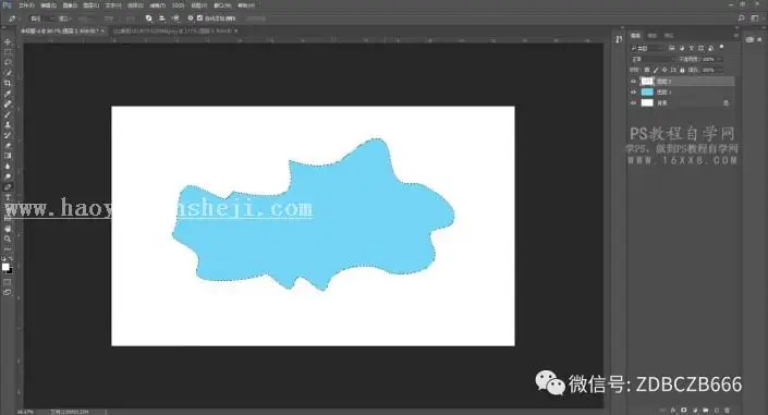 剪影效果，全程不用任何素材在PS中完成一副美妙的剪影_www.haoyidiansheji.com