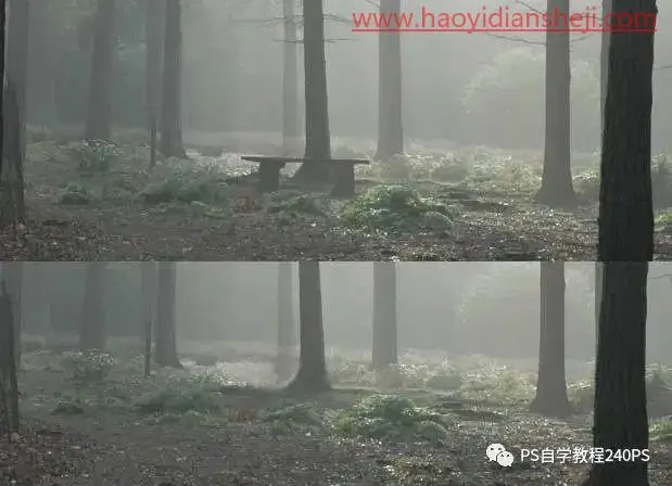 奇幻合成，合成鹿角中的神秘水世界_www.haoyidiansheji.com