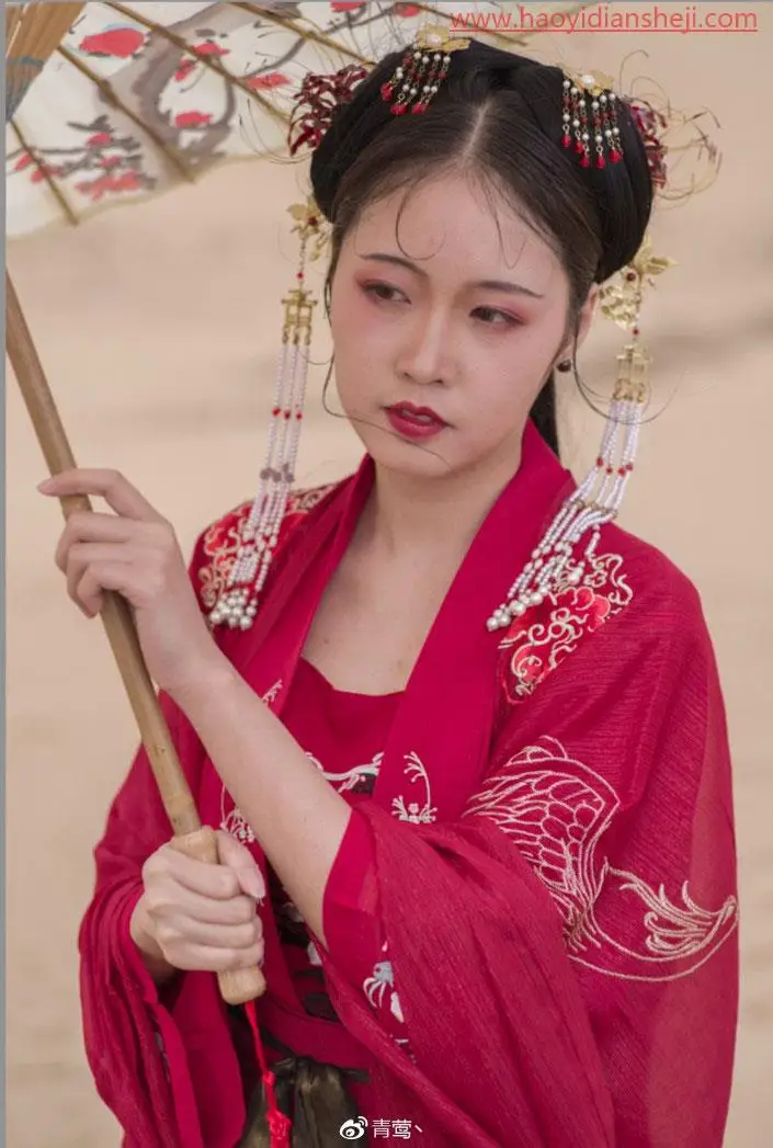 LR调色教程，通过LR调出汉服古韵的人像照片_www.haoyidiansheji.com