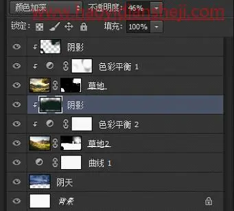 场景合成，在PS中合成一幅小女孩与蝴蝶对话的神奇场景_www.haoyidiansheji.com