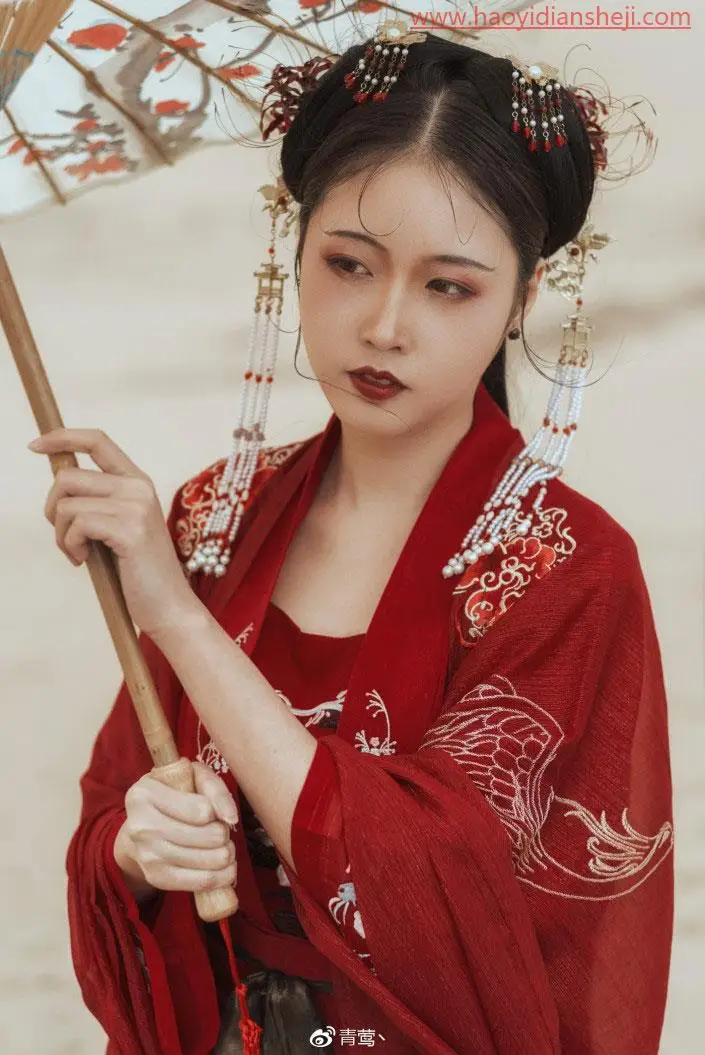 LR调色教程，通过LR调出汉服古韵的人像照片_www.haoyidiansheji.com