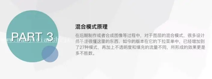 图层模式，讲解图层混合模式的原理_www.haoyidiansheji.com