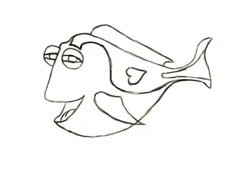 鼠绘卡通，鼠绘好莱坞动画Dory实例_www.haoyidiansheji.com