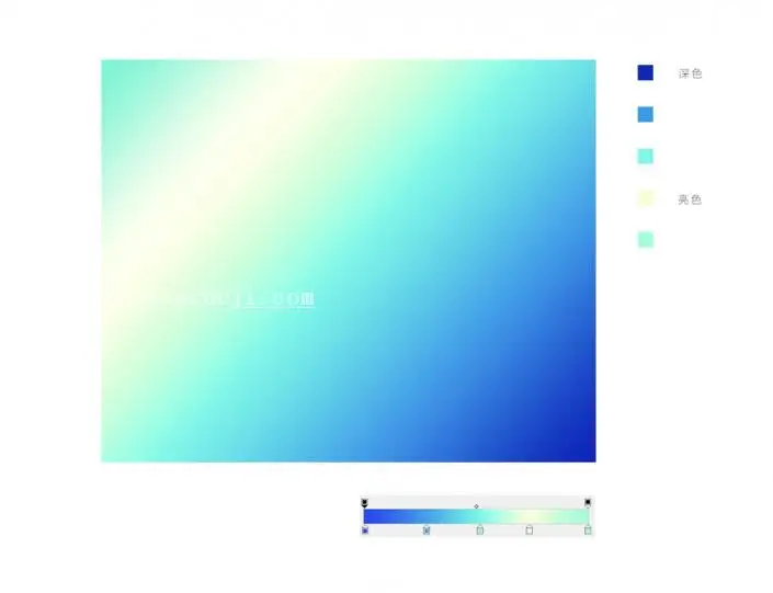 背景教程，教你如何制作出过渡自然的渐变背景_www.haoyidiansheji.com