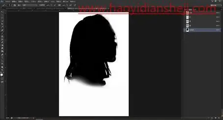 海报设计，给人物制作创意十足的切割海报照片_www.haoyidiansheji.com
