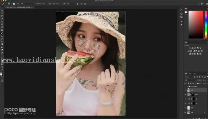 LR调色教程，通过LR给夏日人像拍出可爱甜美的韩系胶片风_www.haoyidiansheji.com