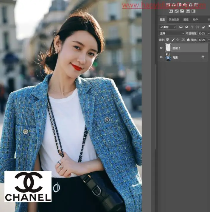 混合模式，详解正片叠底、滤色、柔光在人像中的运用_www.haoyidiansheji.com