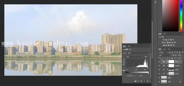 城市风景，提出明亮的城市风光照片_www.haoyidiansheji.com