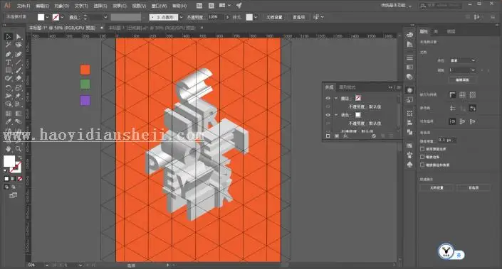 海报制作，用AI制作一幅素描卡通风格海报_www.haoyidiansheji.com