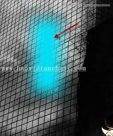 场景合成，通过PS合成城市炫酷人像特效照片_www.haoyidiansheji.com
