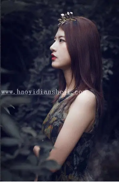 复古色，通过PS调出暗黑的复古人像效果照片_www.haoyidiansheji.com