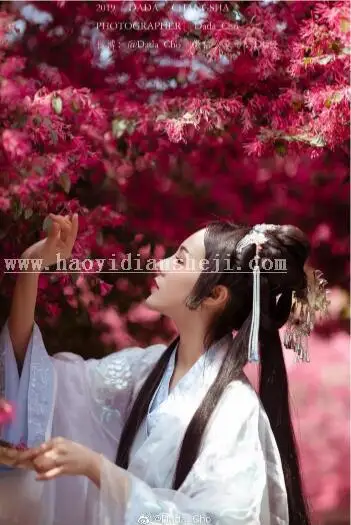 LR调色教程，通过LR调出仙气感十足的古风人像照片_www.haoyidiansheji.com