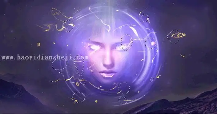 场景合成，用PS合成一个抽象的超现实科幻人物_www.haoyidiansheji.com
