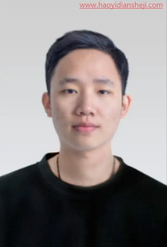 证件照，超级容易上手的一寸标准证件换背景及排版_www.haoyidiansheji.com