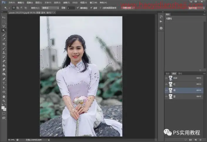 证件照，把生活照从抠图修图调色到排版的寸照制作过程_www.haoyidiansheji.com