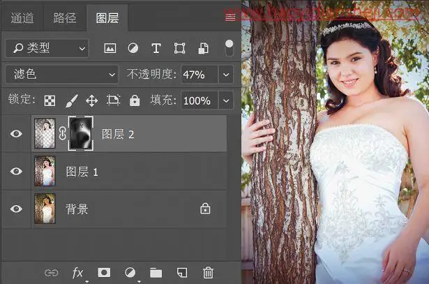 人像后期，借助PS给人物来一个完美大变身_www.haoyidiansheji.com