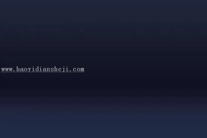 3D字体，用PS制作大气的3D荧光灯字体_www.haoyidiansheji.com